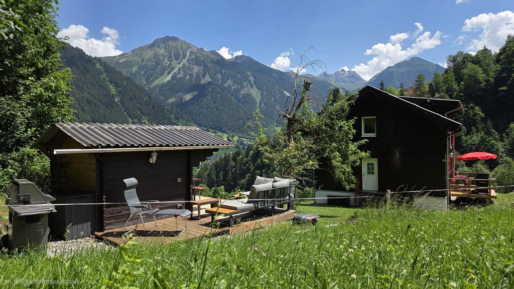 Das Hüttle im Sommer